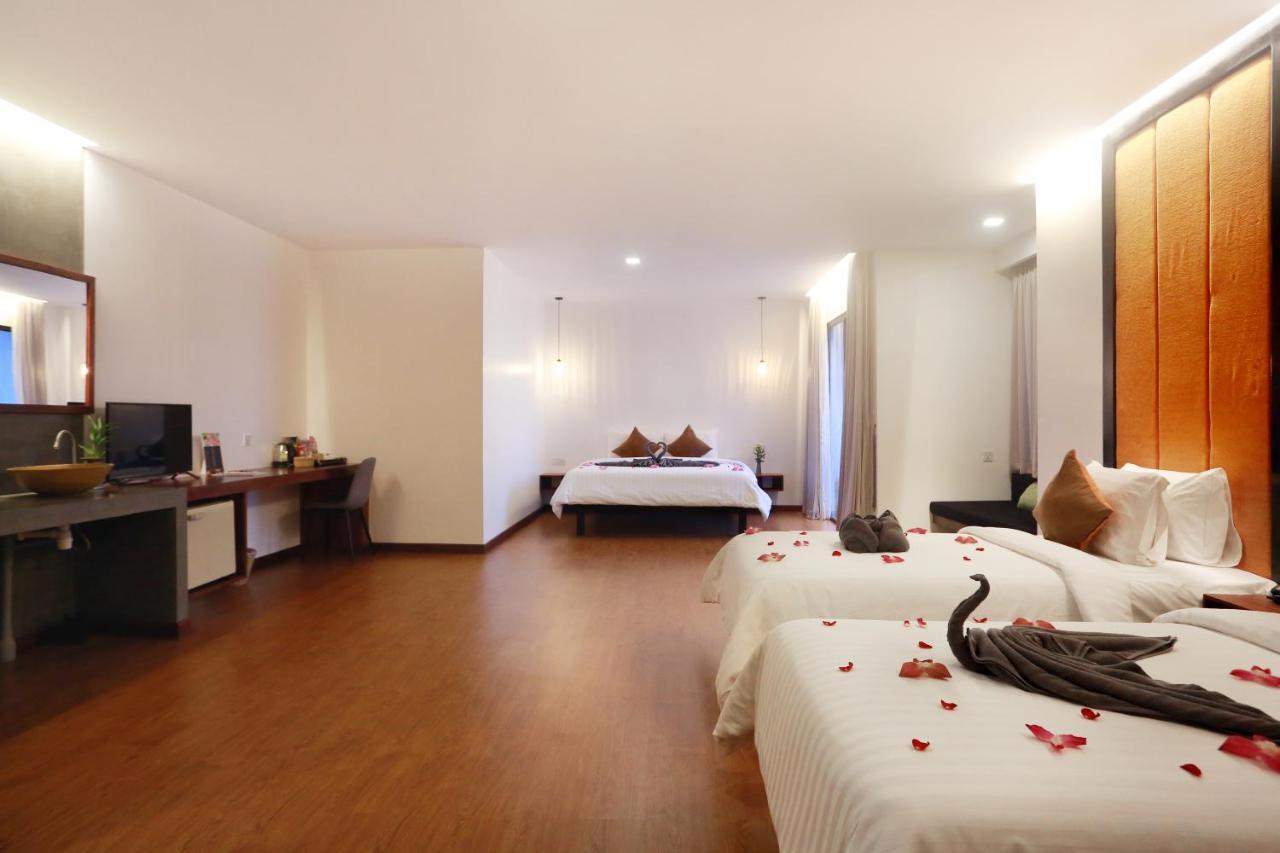 Central Corner Suite Siem Reap Exterior foto